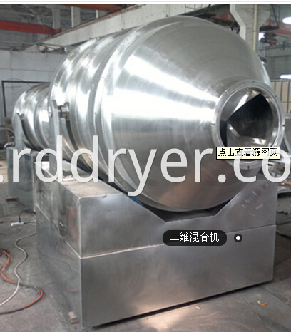 High Efficient Two Dimensional Powder Mixer